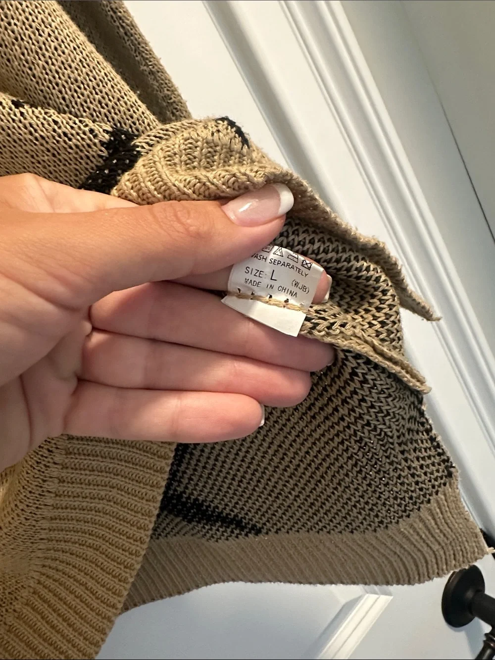 Amazon Star Knit V-Neck Sweater